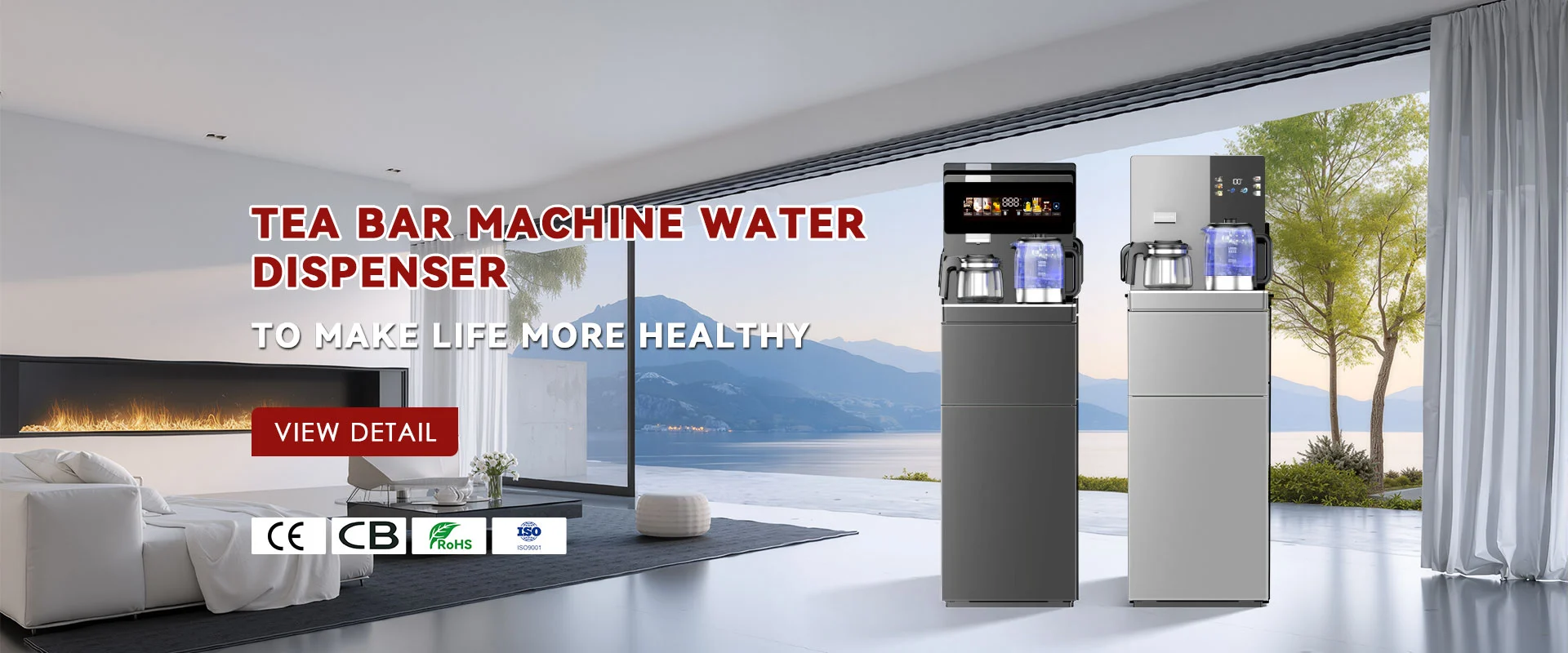 Kina Tea Bar Machine Water Dispenser Tillverkare