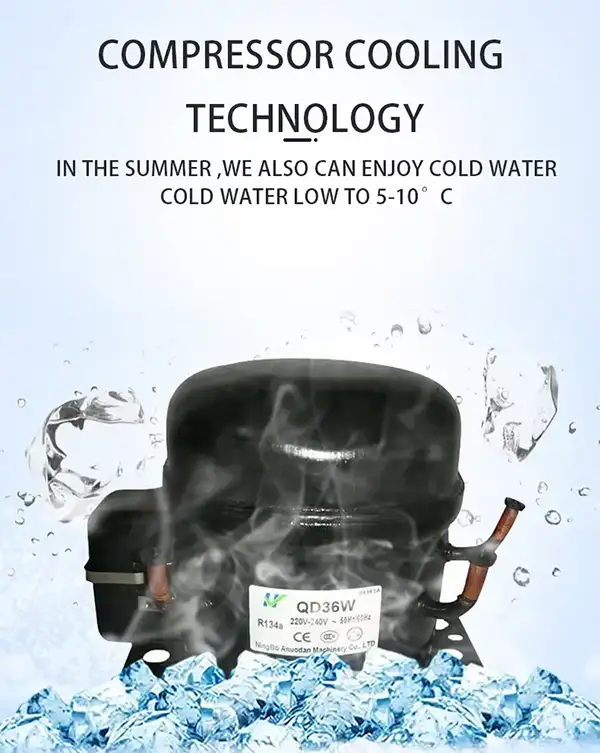 Abs Plastic Bottom Load Water Dispenser